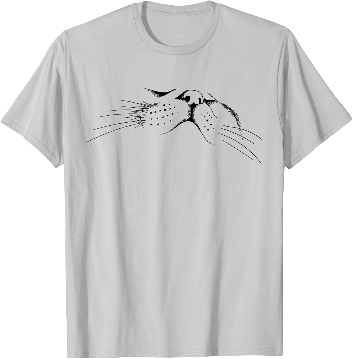 A Drawing Of Cat Women T-Shirt - T-Shirt | Ash
