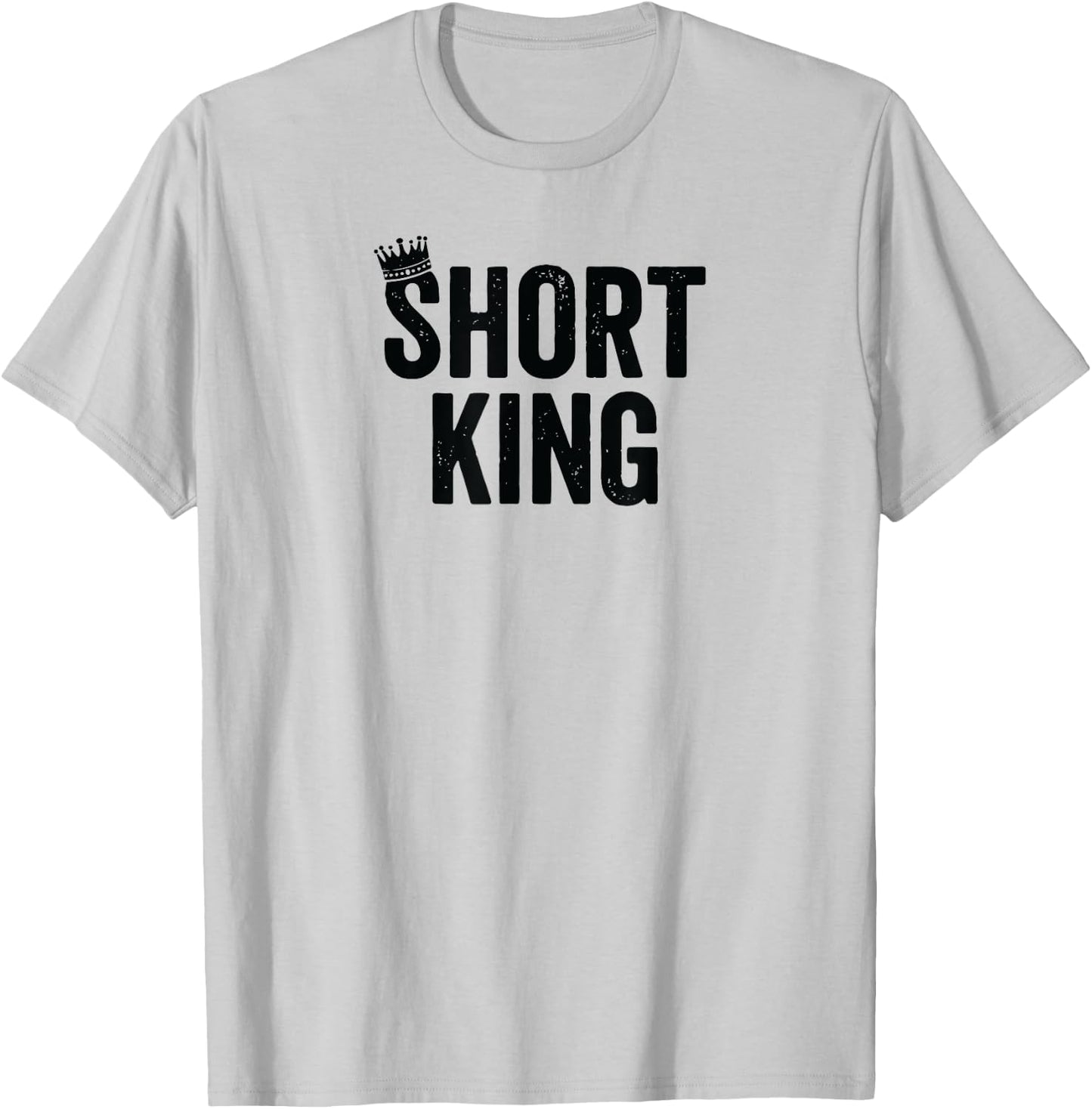 Short King T-Shirt - T-Shirt | Ash