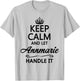 Keep Calm and Let Annmarie Handle It Funny Name Gift T-Shirt - T-Shirt | Ash