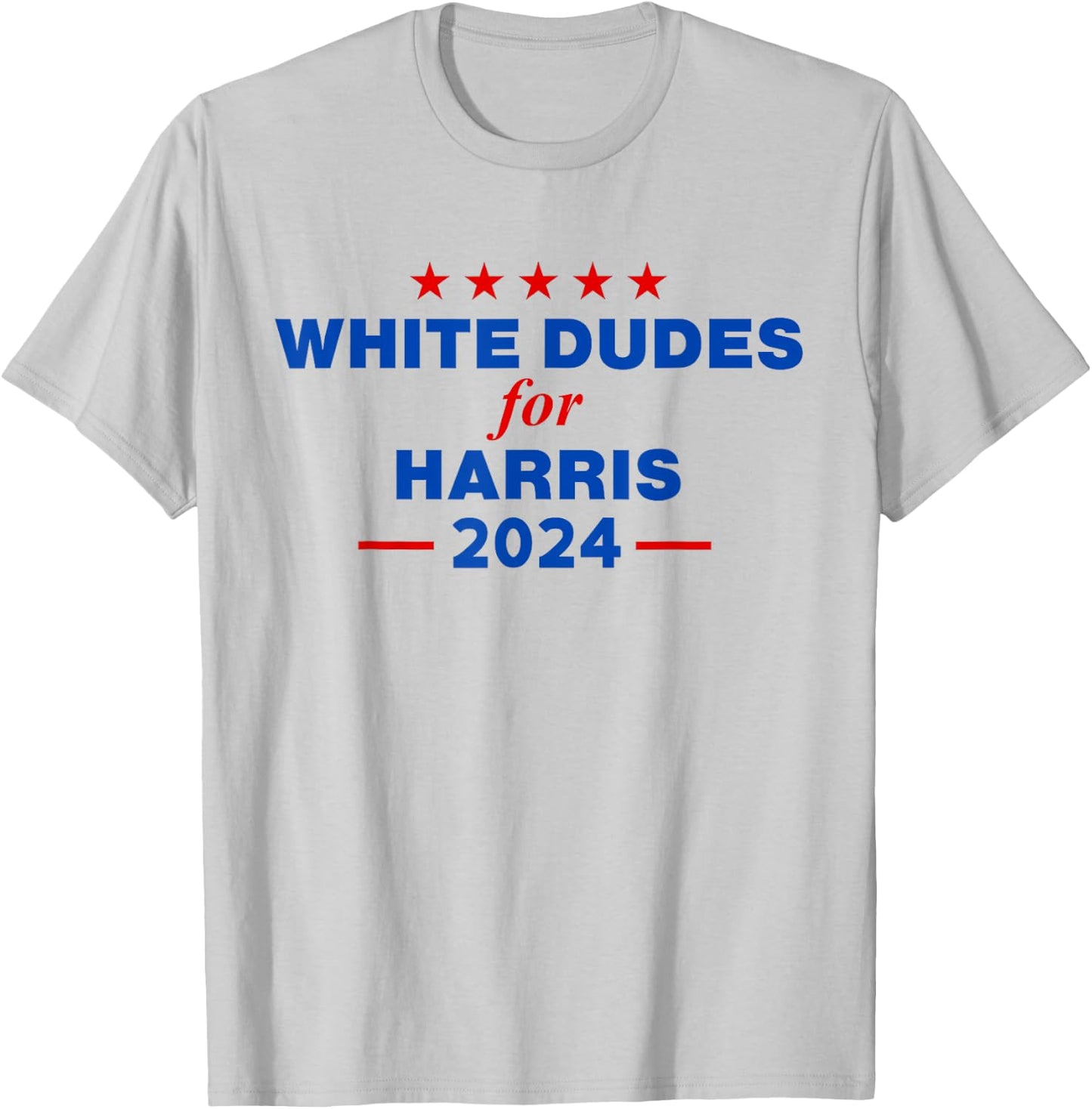 White Dudes For Harris 2024 Karens for Kamala T-Shirt - T-Shirt | Ash