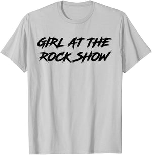 Girl At The Rock Show T-Shirt - T-Shirt | Ash
