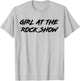 Girl At The Rock Show T-Shirt - T-Shirt | Ash