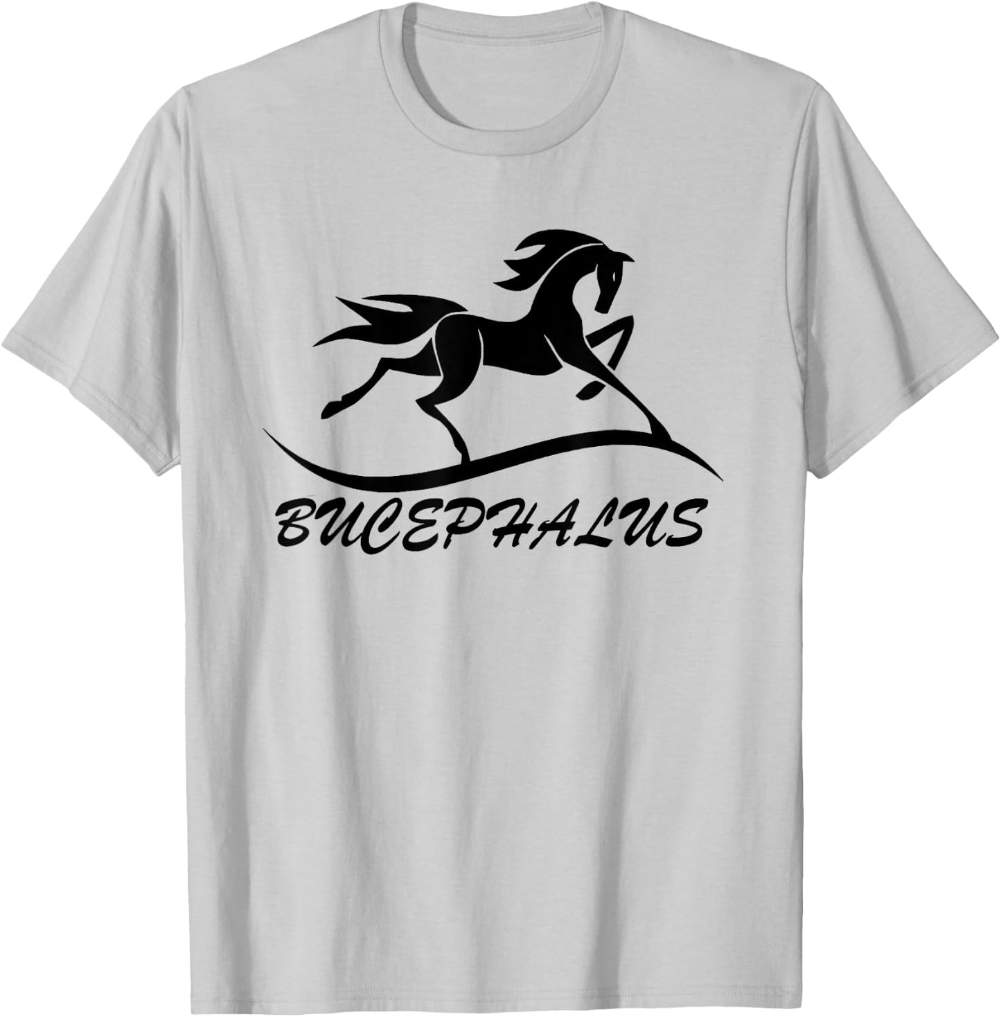 Bucephalus - Alexander the Great Horse - Hippology History T-Shirt - T-Shirt | Ash