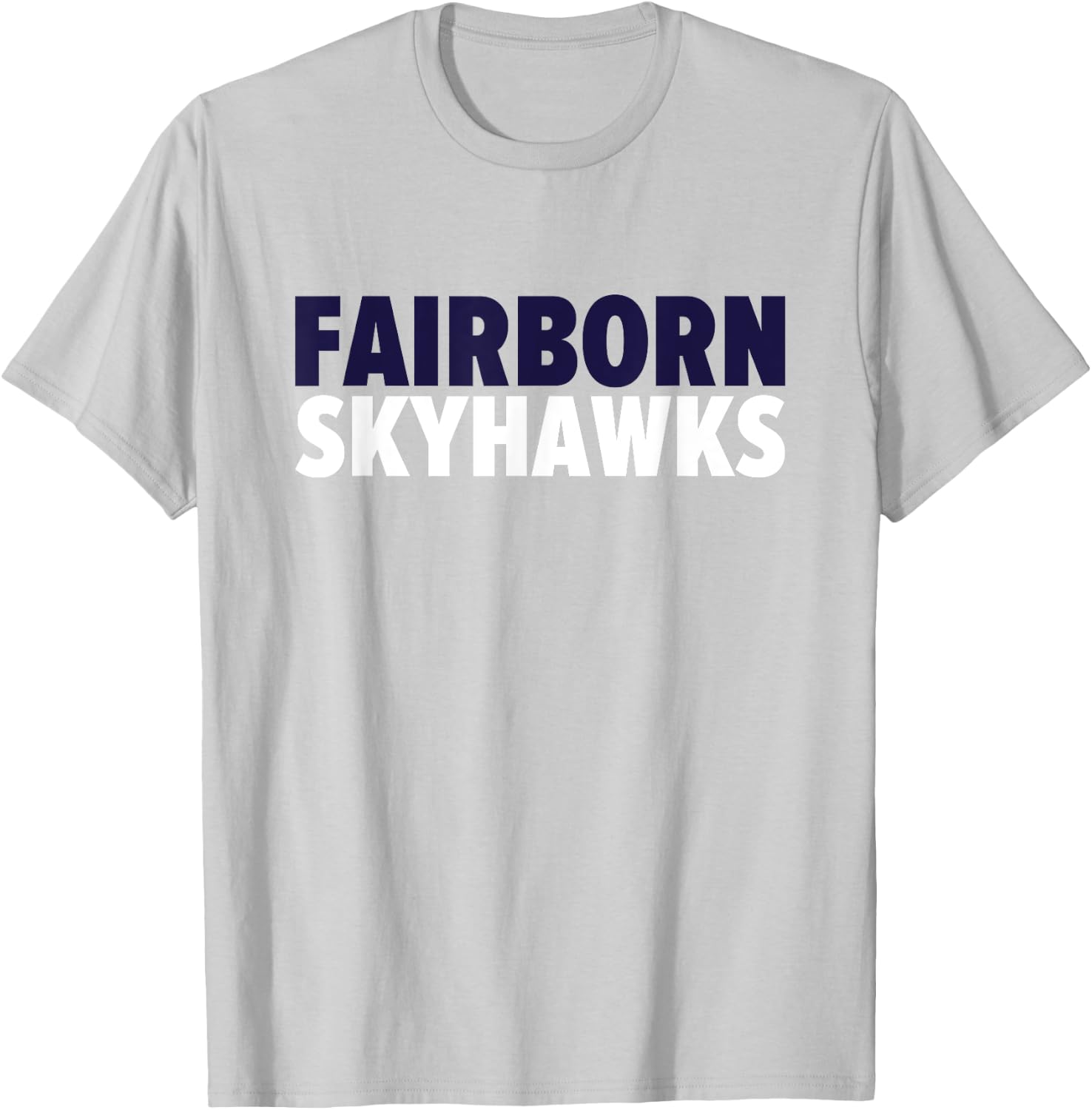 Fairborn Skyhawks Bold T-Shirt - T-Shirt | Ash