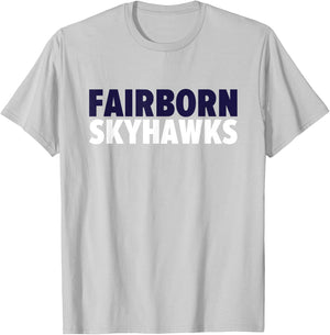 Fairborn Skyhawks Bold T-Shirt - T-Shirt | Ash