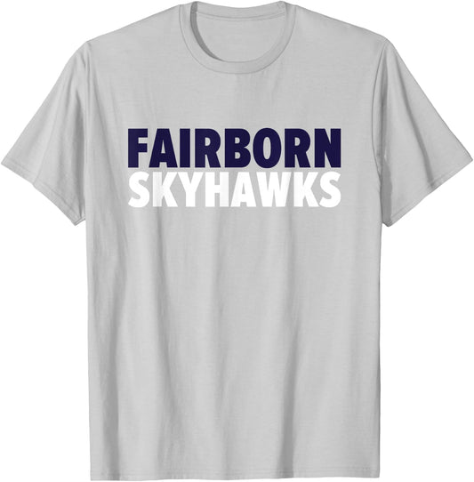 Fairborn Skyhawks Bold T-Shirt - T-Shirt | Ash
