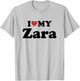 I Love My Zara T-Shirt - T-Shirt | Ash