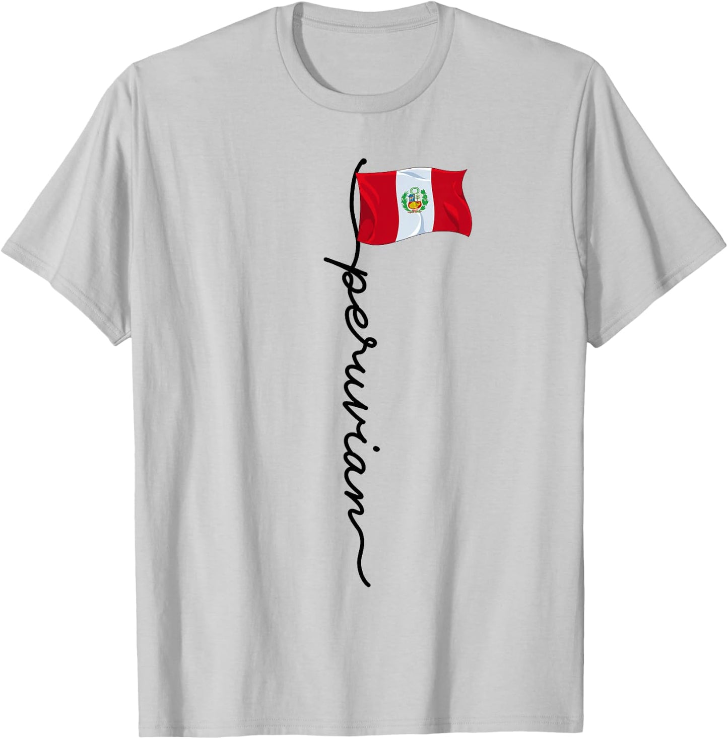 Peru Signature Peruvian T-Shirt - T-Shirt | Ash
