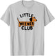 Little Wiener Club dachshund Dog lover bags and Decor Men Women T-Shirt - T-Shirt | Ash