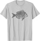 Fisherman Gift Scup Fish T-Shirt - T-Shirt | Ash