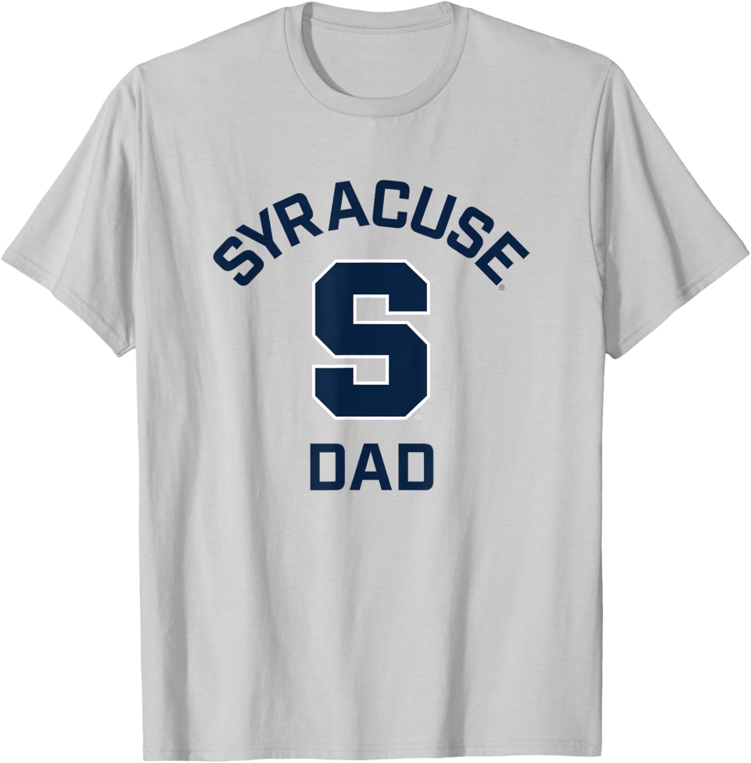 Syracuse University Orange Arched Dad T-Shirt - T-Shirt | Ash