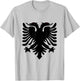 Albanian Flag Albania eagle T-Shirt - T-Shirt | Ash
