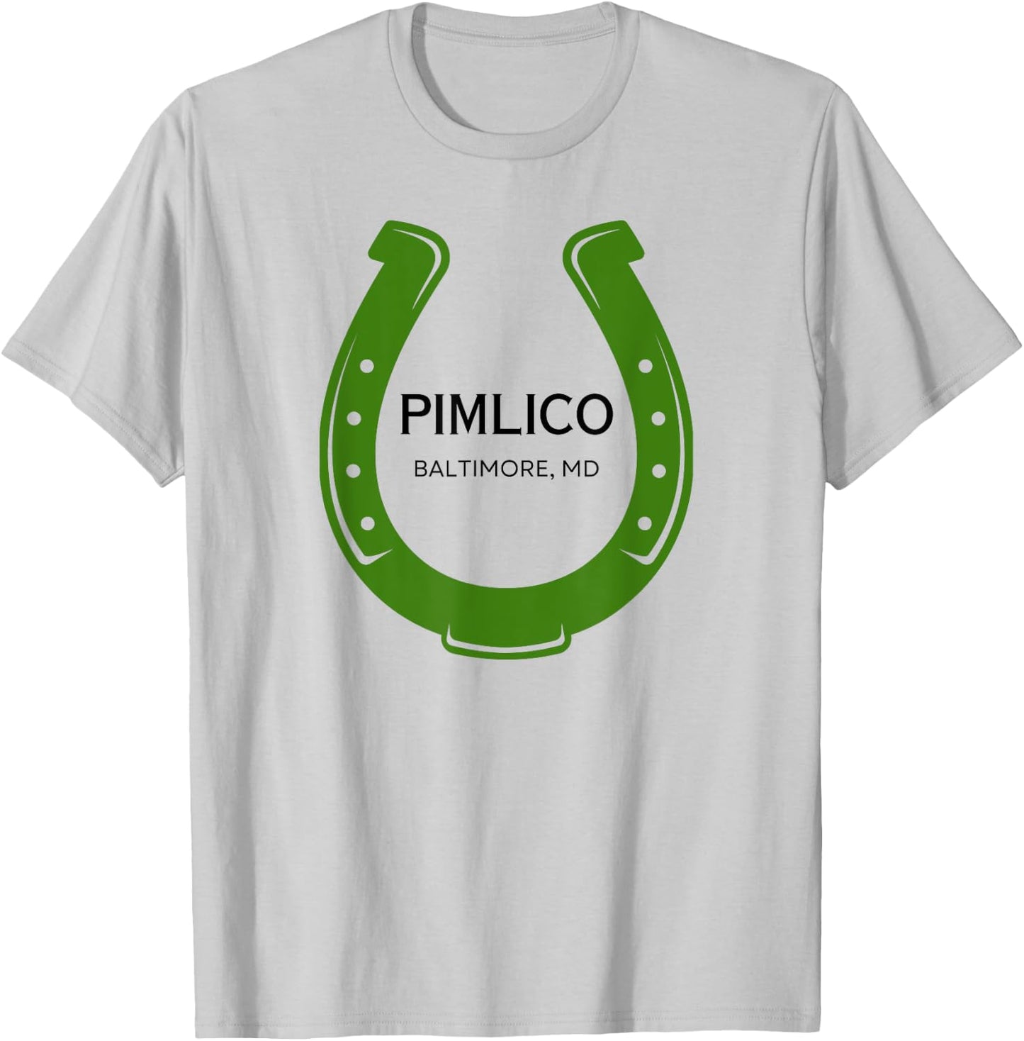 Pimlico Racing Horse Race Racetrack Horse Race Course MD T-Shirt - T-Shirt | Ash