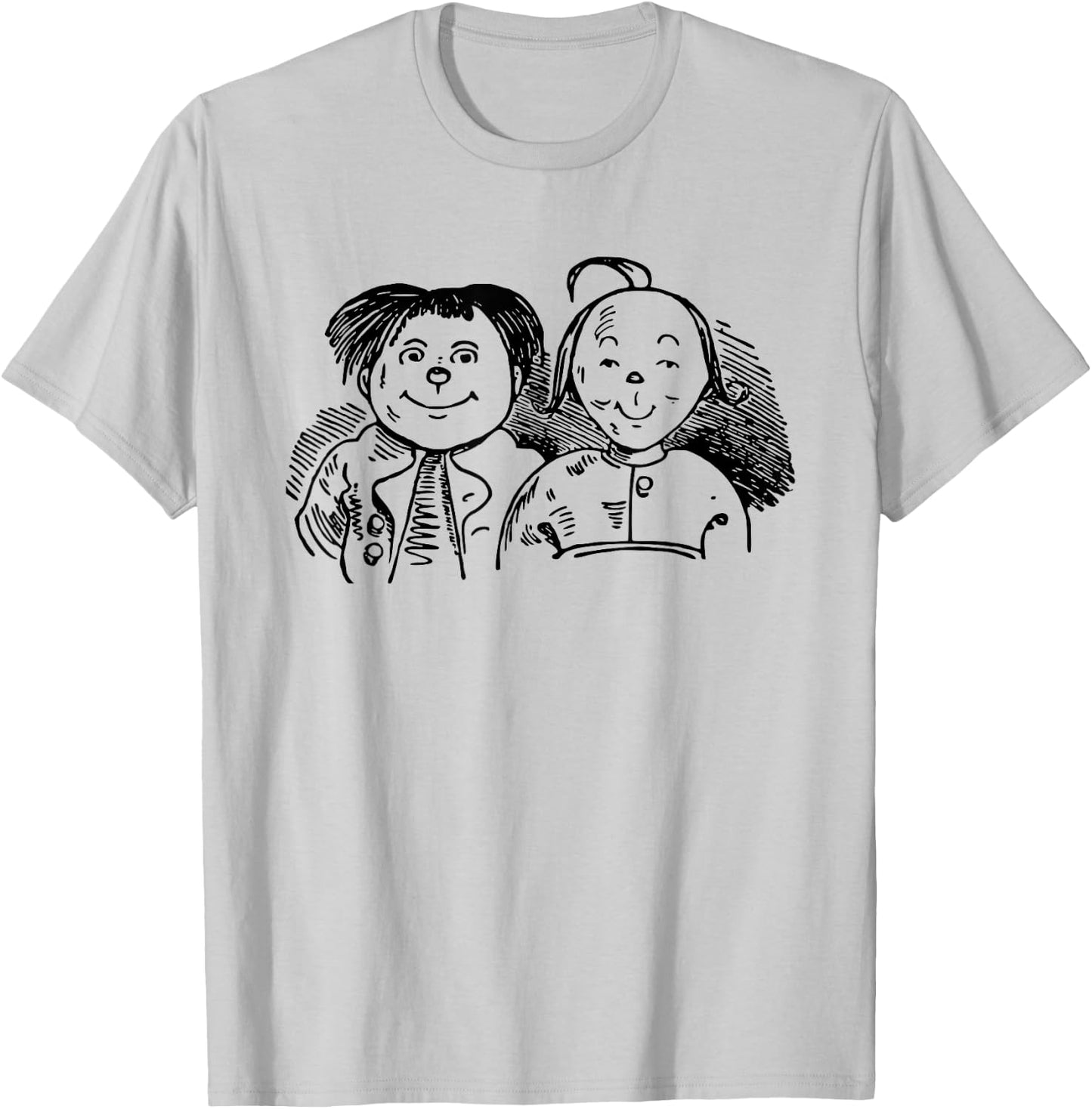 Max and Moritz Wilhelm Busch German children's book classic T-Shirt - T-Shirt | Ash