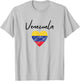 Venezuela Love Souvenir Free T-Shirt - T-Shirt | Ash