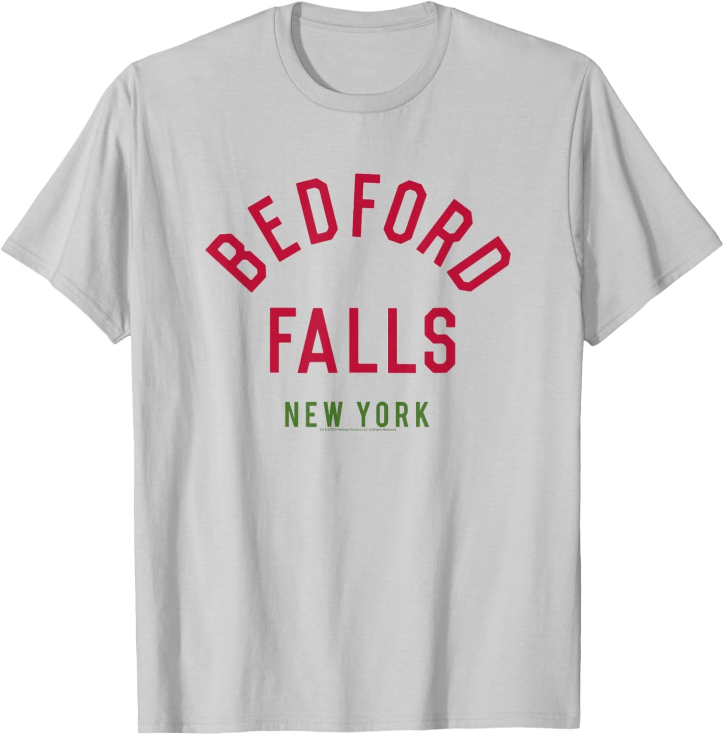It's A Wonderful Life Bedford Falls NY T-Shirt - T-Shirt | Ash