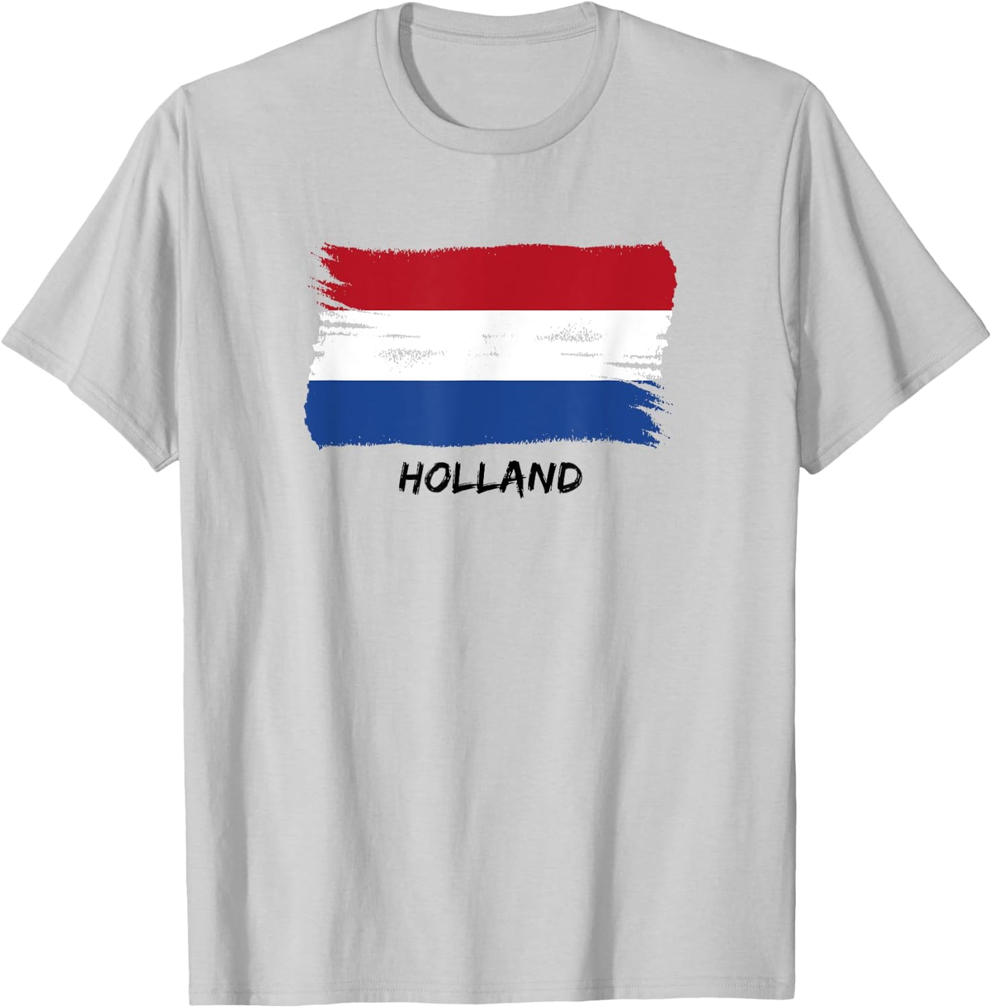 Dutch Orange Fan Flag Holland T-Shirt - T-Shirt | Ash