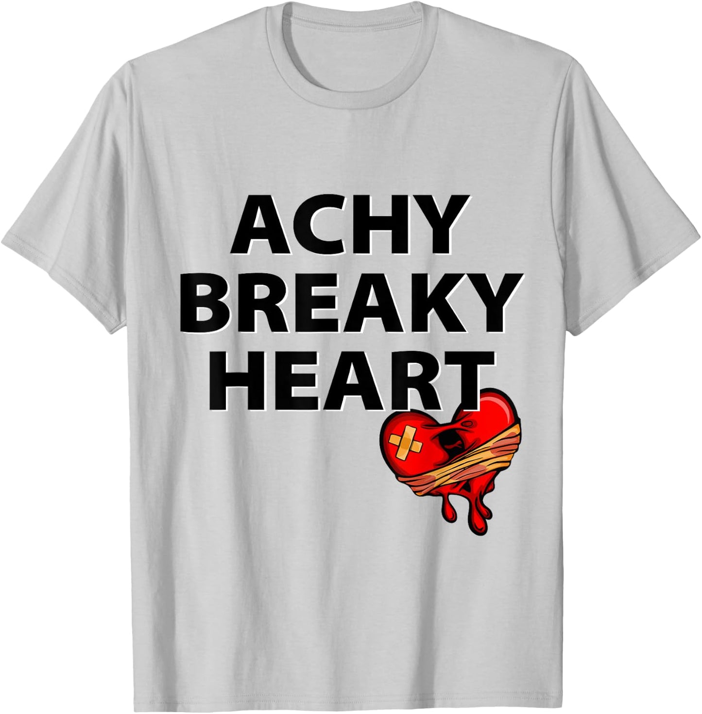Achy Breaky Heart T-Shirt - T-Shirt | Ash