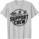Triathlon Inspired Support Crew Related Triathlete T-Shirt - T-Shirt | Ash