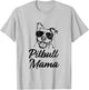 Proud Pitbull Mom Shirt - Pittie Mom, pitbull shirt T-Shirt - T-Shirt | Ash
