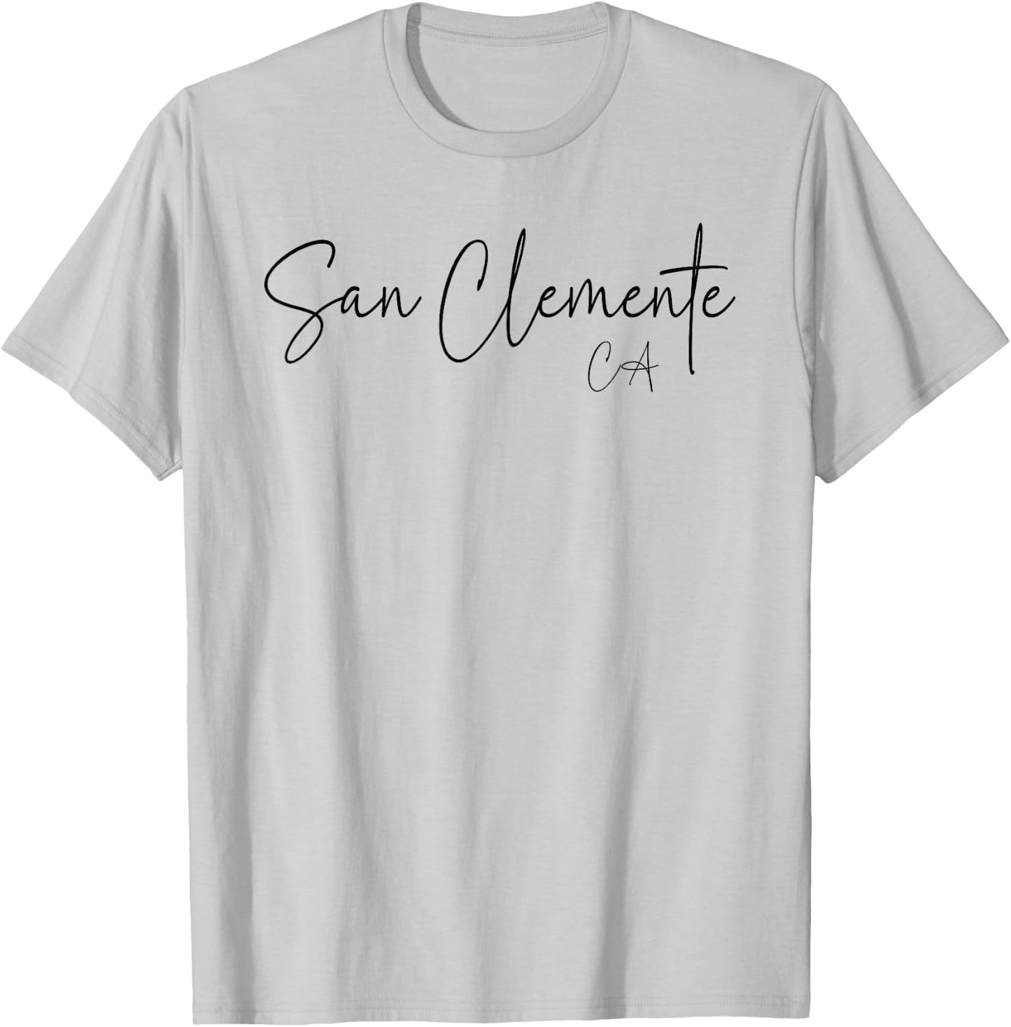 San Clemente California CA Retro T-Shirt - T-Shirt | Ash