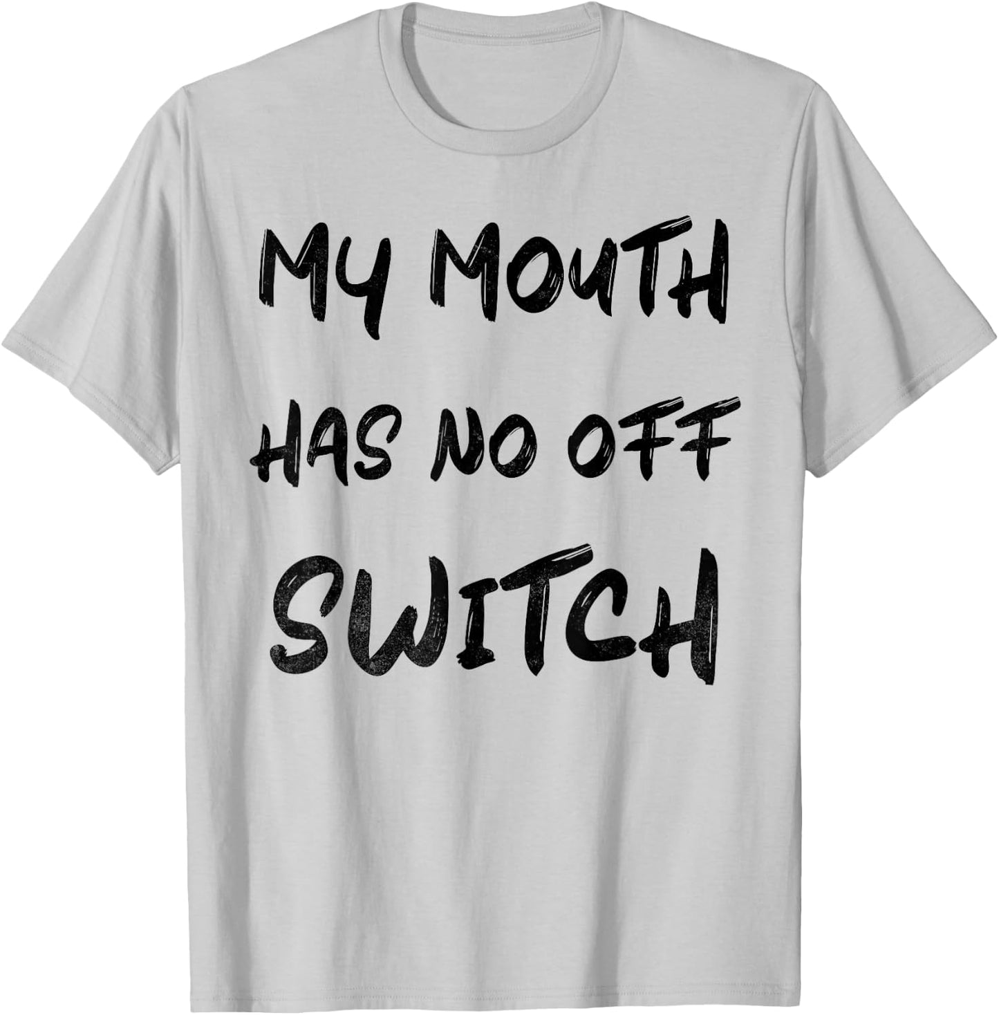Loquacious Legend - Humorous Expressive Quote T-Shirt - T-Shirt | Ash