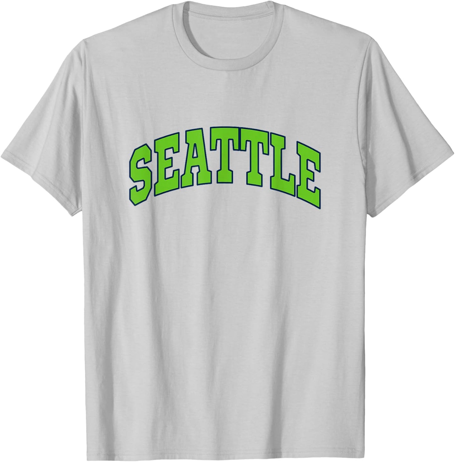 SEATTLE - Throwback Design - Classic T-Shirt - T-Shirt | Ash