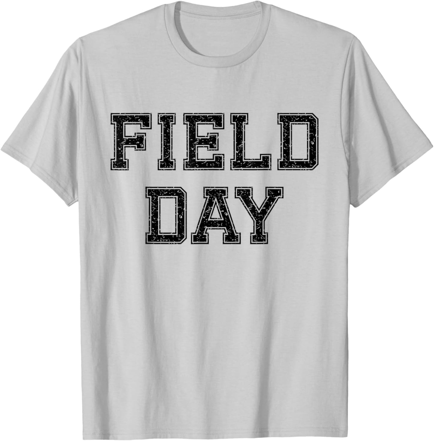 Field Day 2025 For School Teachers Kids And Family White T-Shirt - T-Shirt | Ash