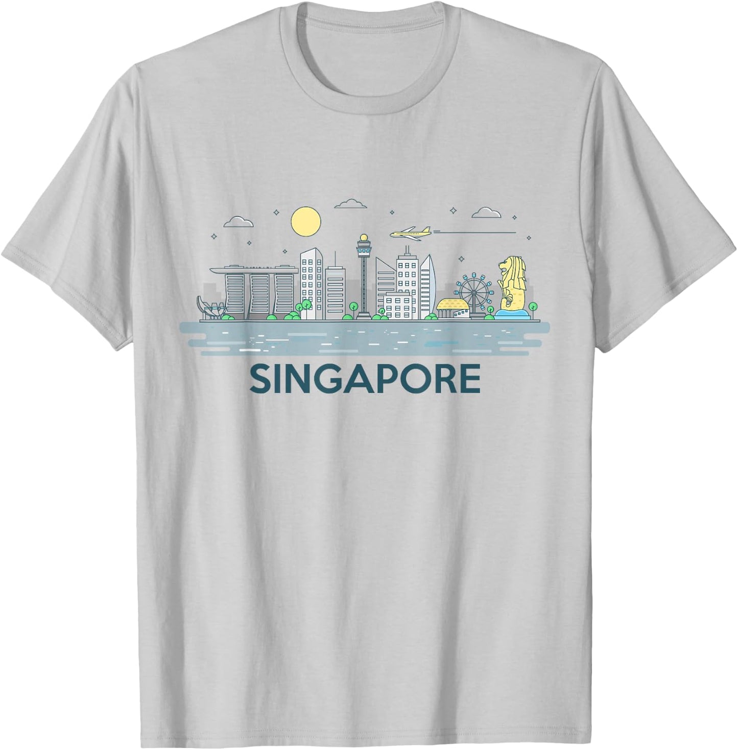 Singapore Kids T-Shirt - T-Shirt | Ash