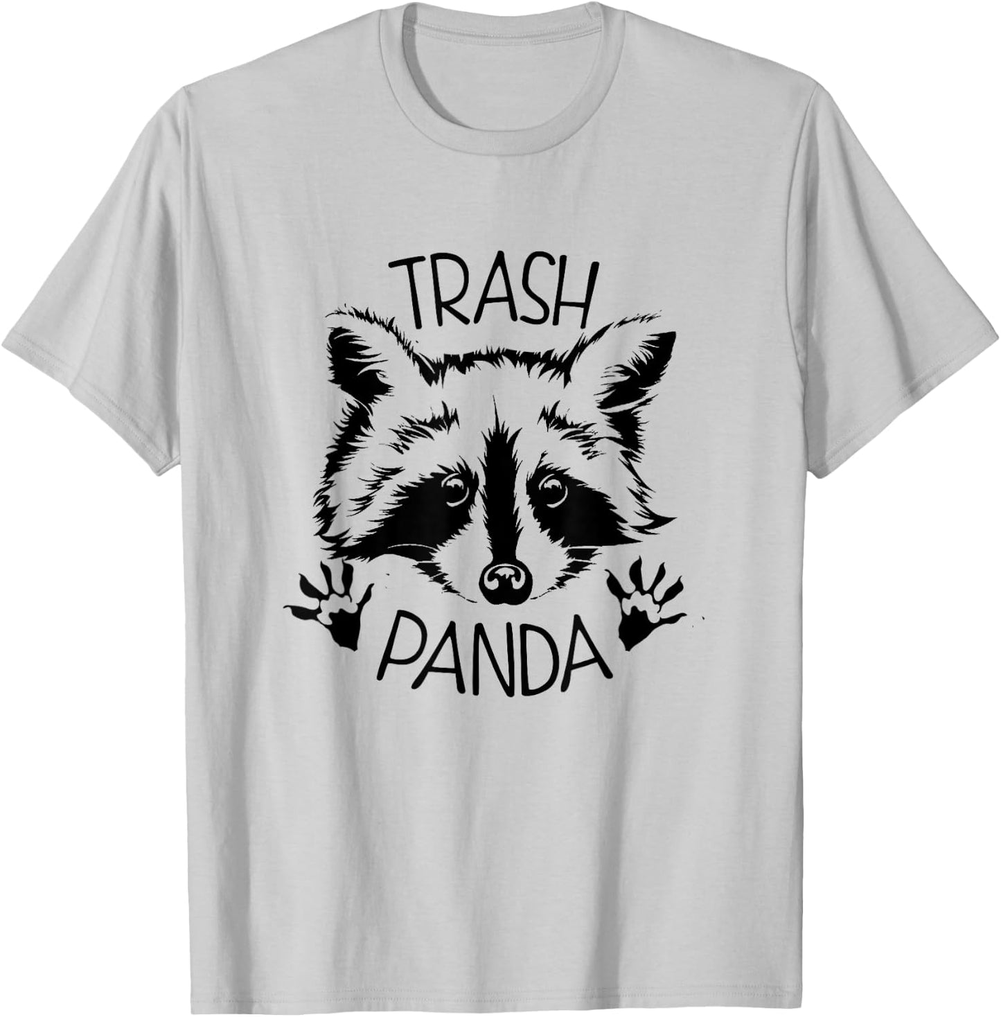 Raccoon Lover : Trash Panda Raccoon T-Shirt - T-Shirt | Ash