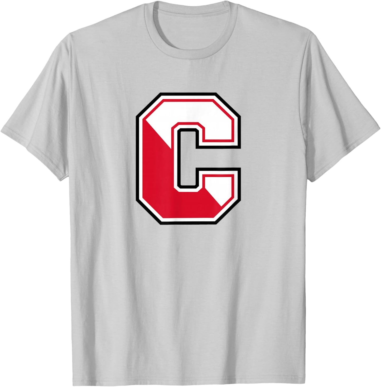 SUNY Cortland Red Dragons C Mark T-Shirt - T-Shirt | Ash