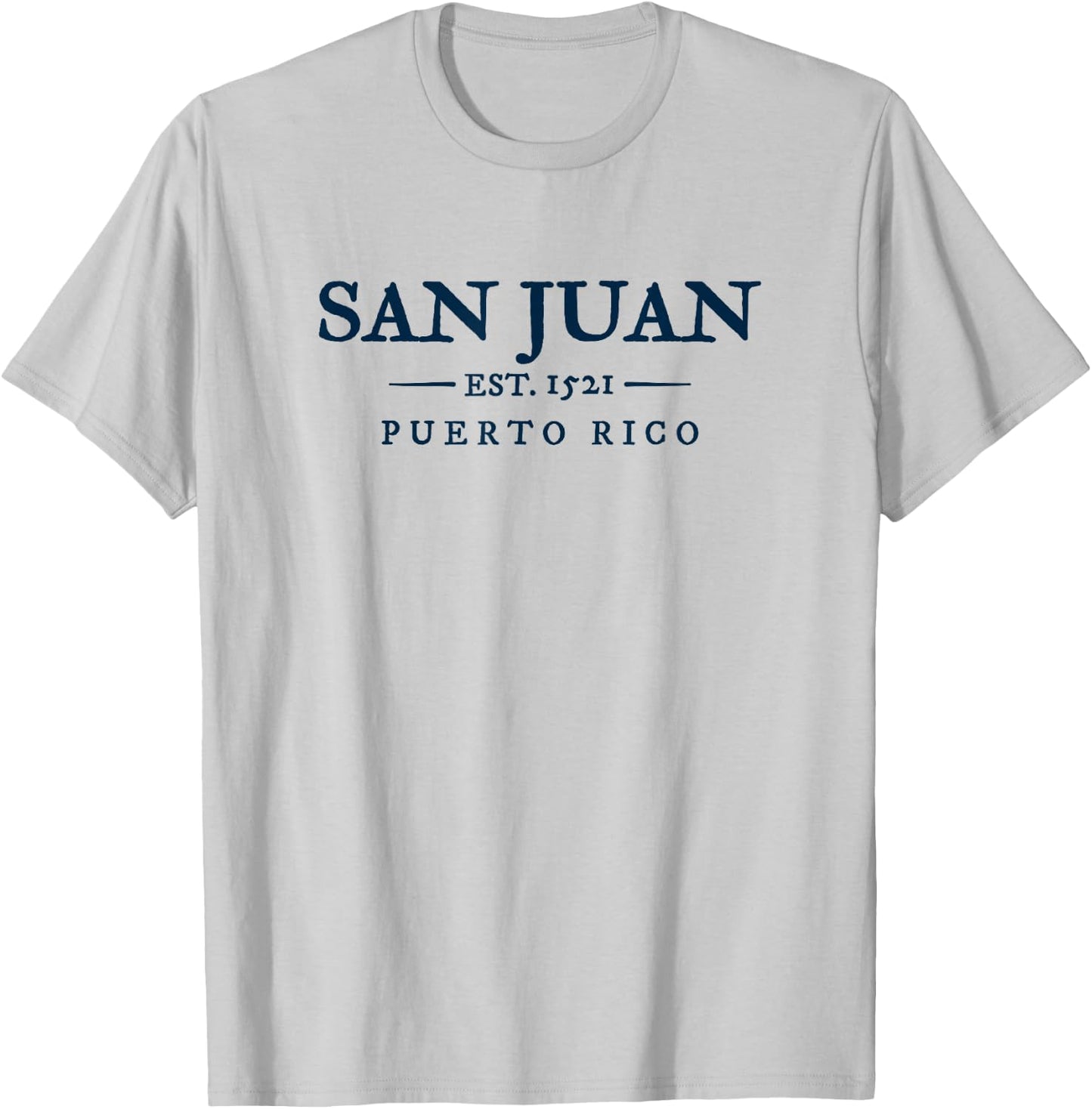 San Juan Puerto Rico Retro Throwback Vacation Souvenir T-Shirt - T-Shirt | Ash