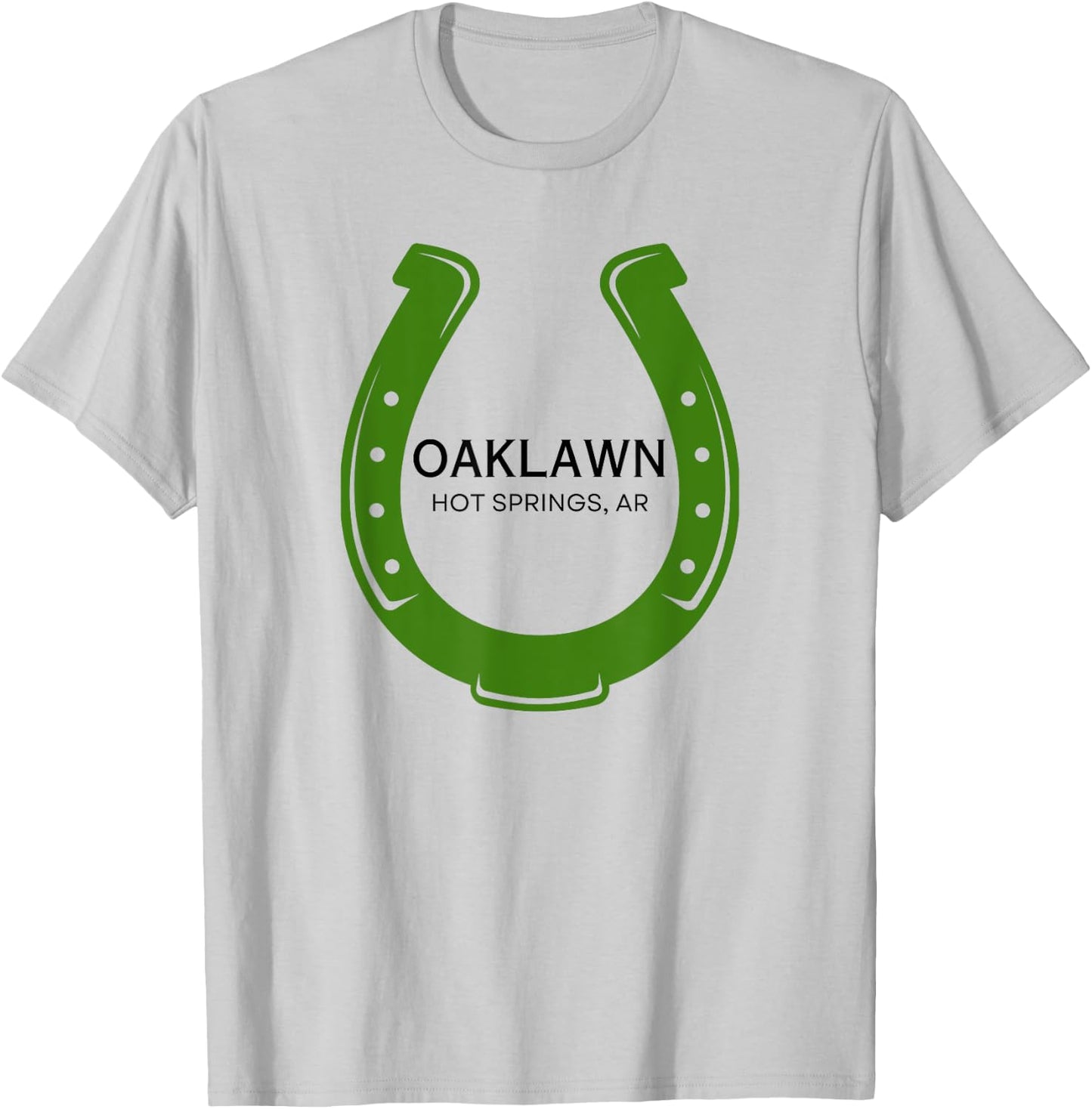 Oaklawn Racing Horse Race Racetrack Horse Racing Course AR T-Shirt - T-Shirt | Ash