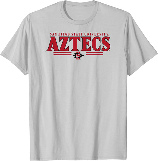 San Diego State Aztecs Regalia Officially Licensed T-Shirt - T-Shirt | Ash