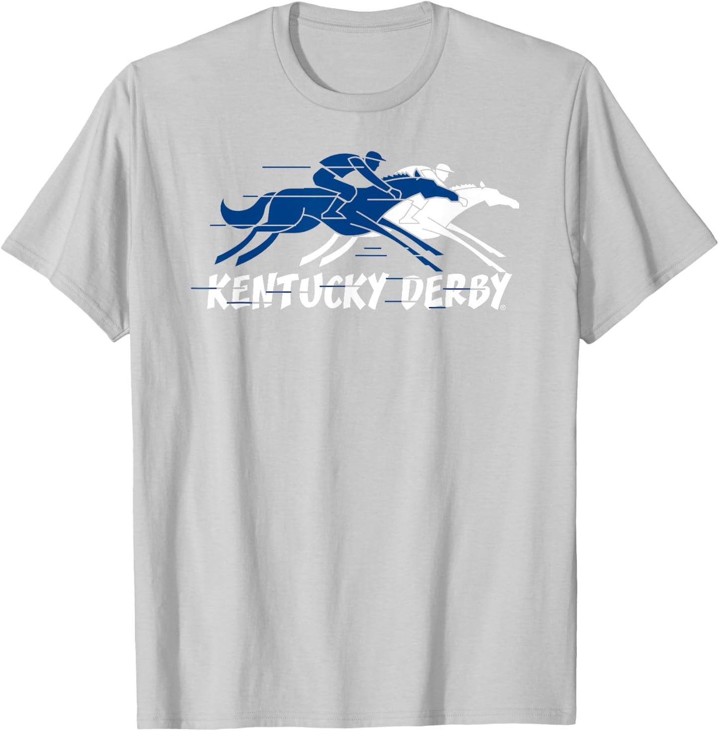 Kentucky Derby Horse Race Officially Licensed T-Shirt - T-Shirt | Ash