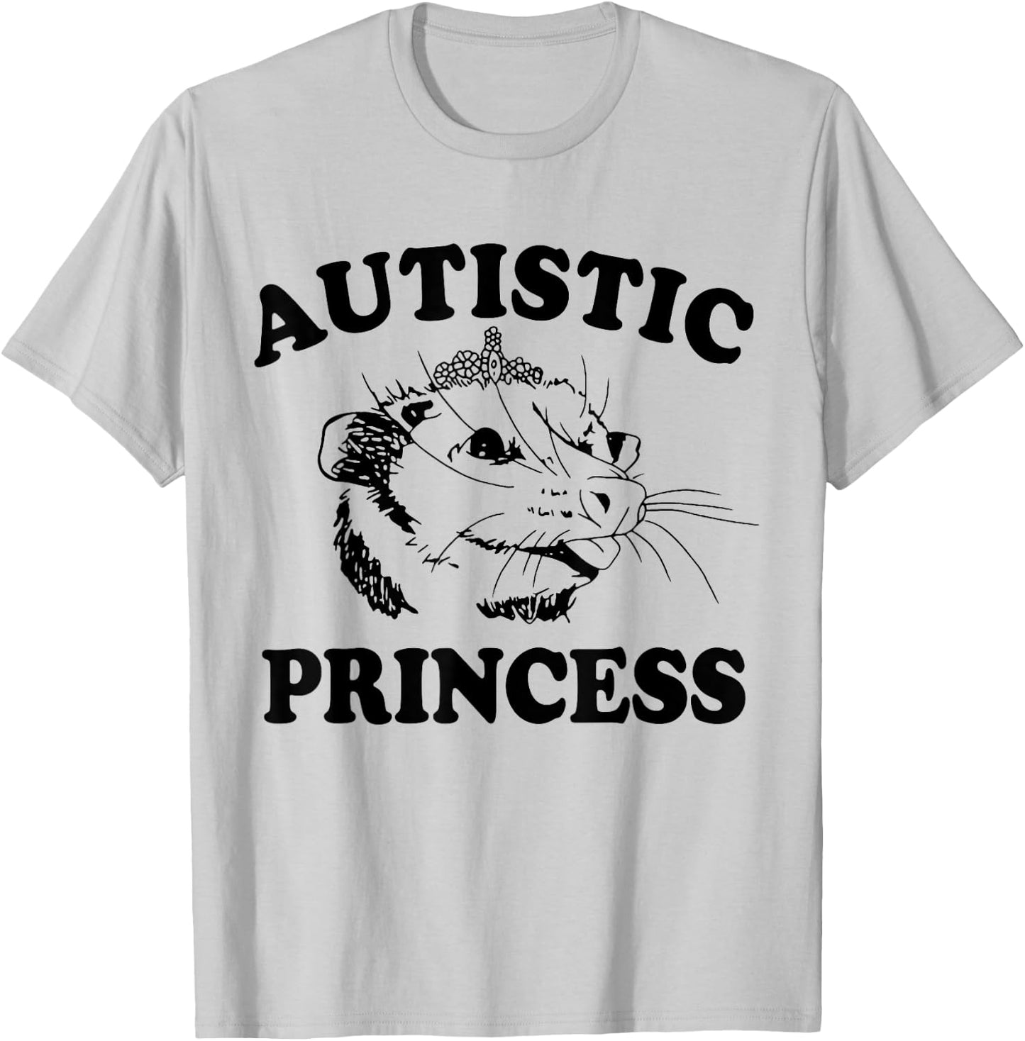 Autistic Princess Shirt, Autistic Princess T-Shirt - T-Shirt | Ash