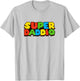 Super Daddio Retro Gamer T-Shirt - T-Shirt | Ash