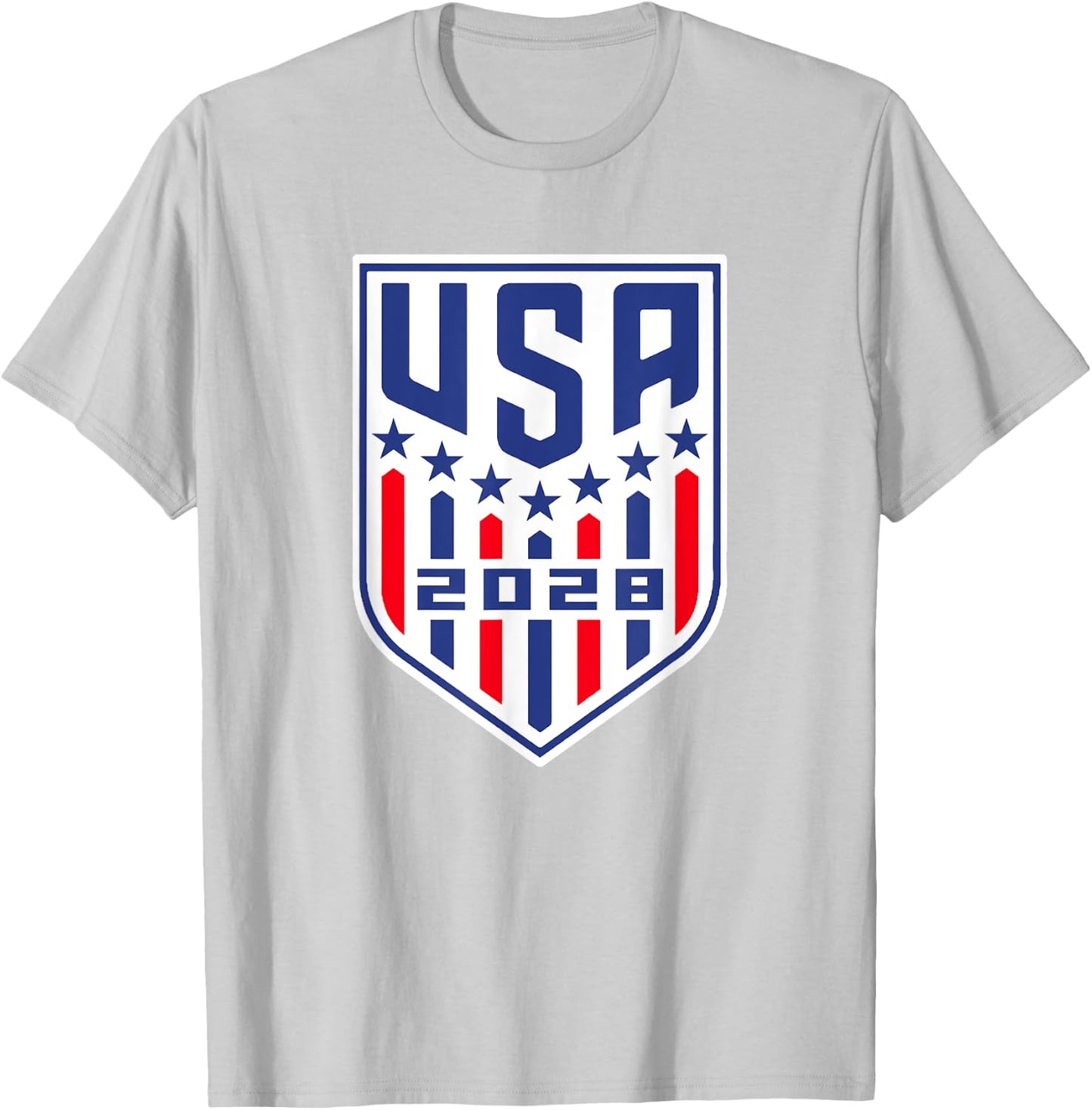 USA 2028 Go United States Sport USA Team 2028 USA T-Shirt - T-Shirt | Ash
