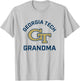 Georgia Tech Yellow Jackets Arched Grandma T-Shirt - T-Shirt | Ash
