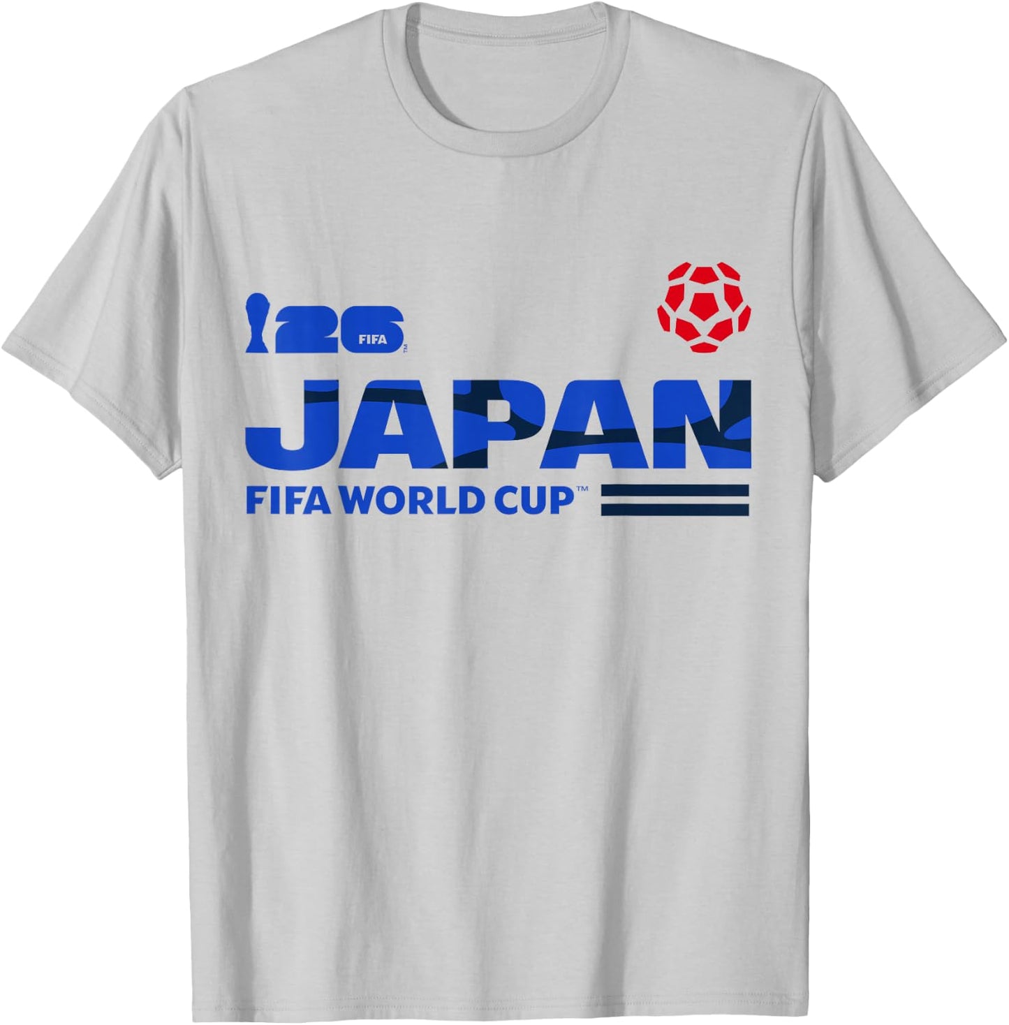 FIFA WORLD CUP26 Qualifier Japan T-Shirt - T-Shirt | Ash