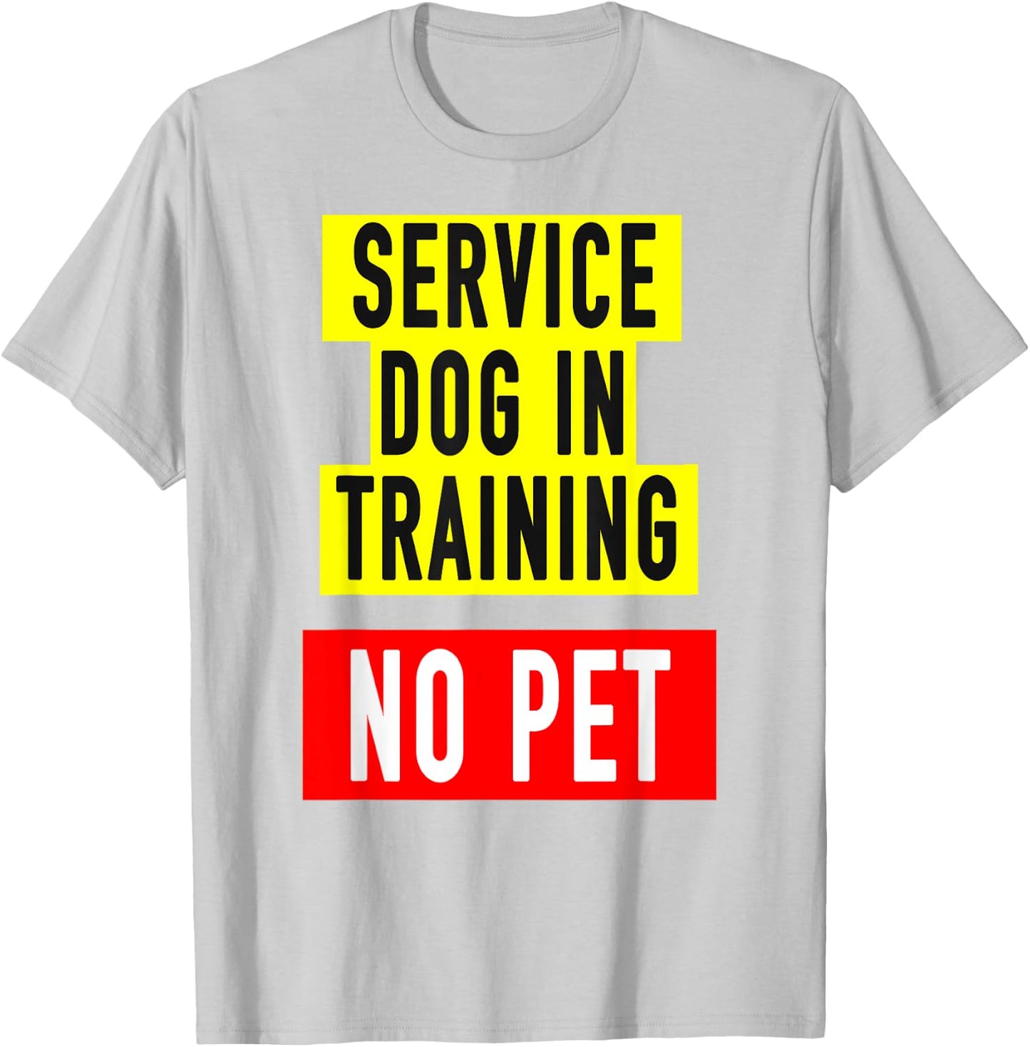 Service Dog In Training Idea Women & Service Dog Training T-Shirt - T-Shirt | Ash