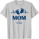 Mom Established 2025 First Time Mom T-Shirt - T-Shirt | Ash