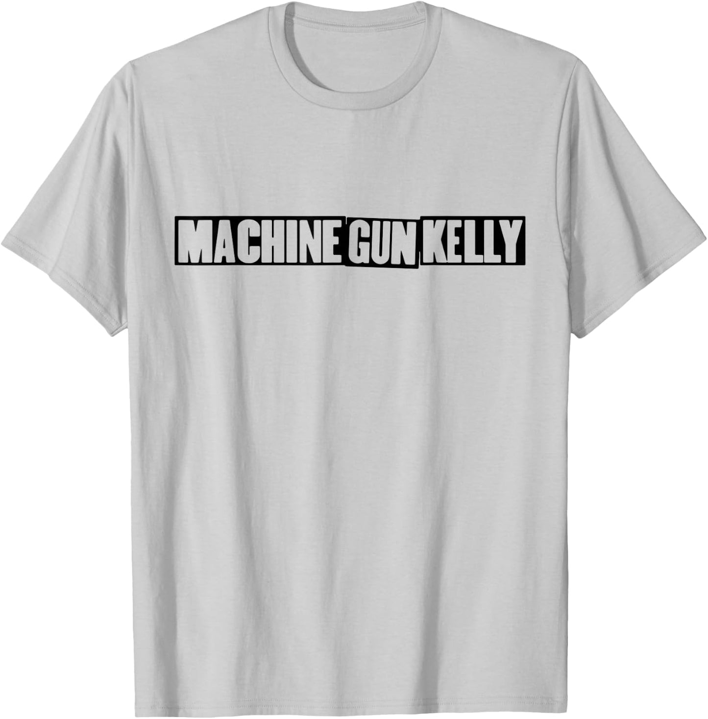 Official Machine Gun Kelly Logo T-Shirt - T-Shirt | Ash