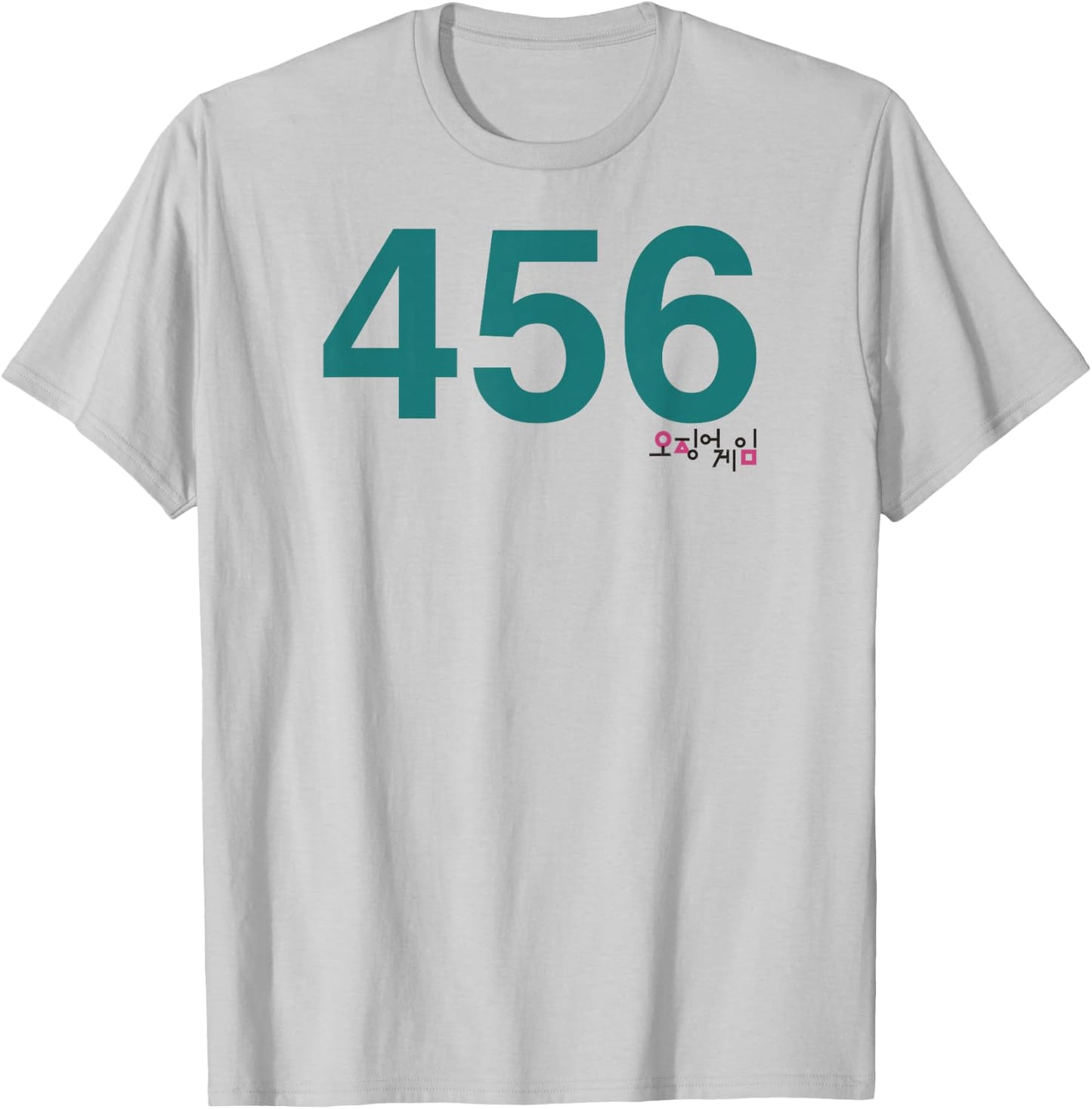 Squid Game Player 456 Costume T-Shirt - T-Shirt | Ash