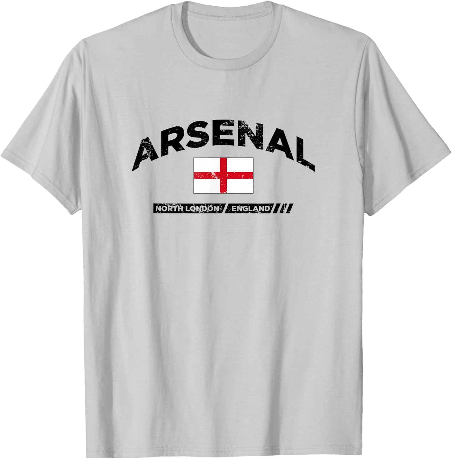 Arsenal Town of North London, England UK T-Shirt - T-Shirt | Ash