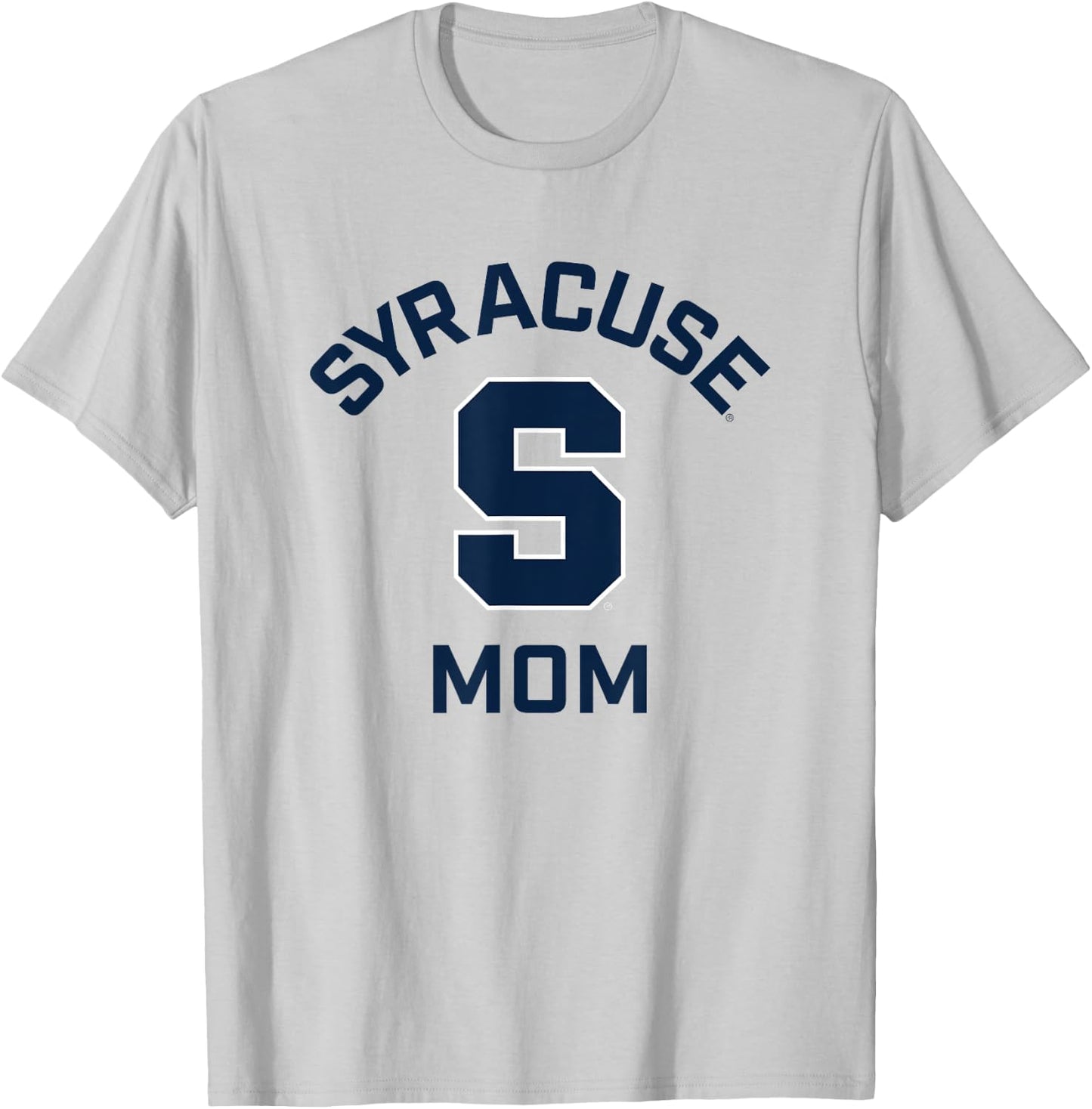 Syracuse University Orange Arched Mom T-Shirt - T-Shirt | Ash