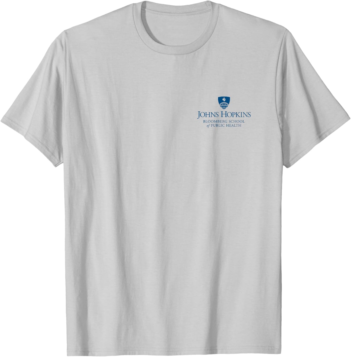 Johns Hopkins Bloomberg Public Health Small T-Shirt - T-Shirt | Ash
