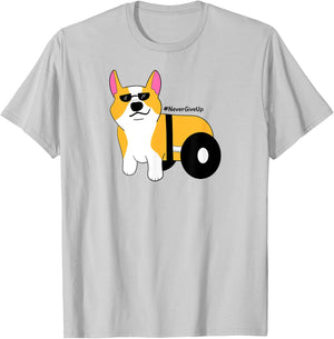 Corgi T-Shirt - T-Shirt | Ash