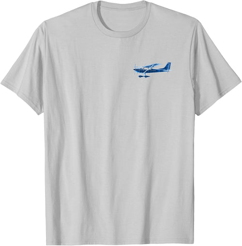 Pilot C172 Flying Airplane Mode On (2-Sided)