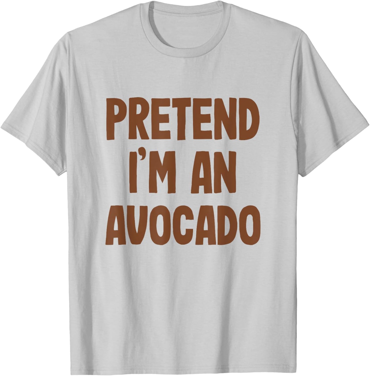 Avocado Costume Halloween T-Shirt - T-Shirt | Ash
